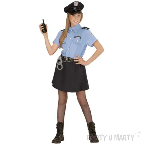 stroj dla dzieci policjantka widmann 122 134 cm