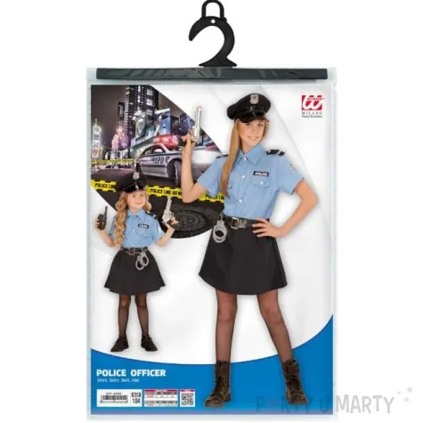 stroj dla dzieci policjantka widmann 146 158 cm