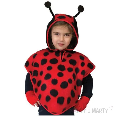 stroj dla dzieci ponczo biedronka funnyfashion rozm 98 cm