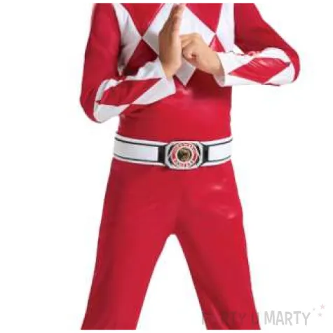 stroj dla dzieci power rangers czerwony disguise costumes rozm 122 128