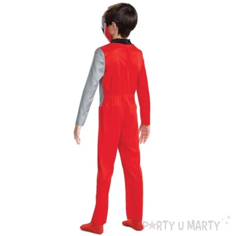 stroj dla dzieci power rangers dino czerwony disguise 124 135 cm