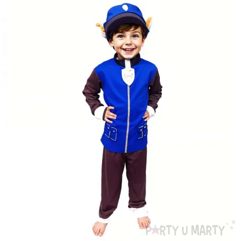 stroj dla dzieci psi policjant partytino 98 104 cm