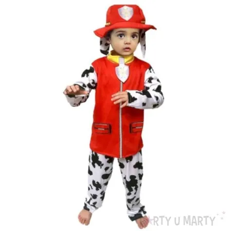 stroj dla dzieci psi strazak dalmatynczyk partytino 98 104 cm