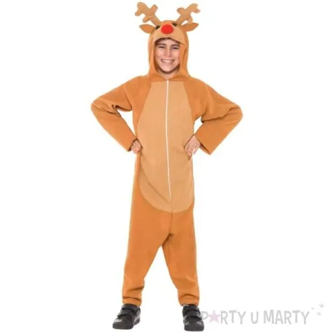 stroj dla dzieci renifer rudolf smiffys rozm 130 140 cm