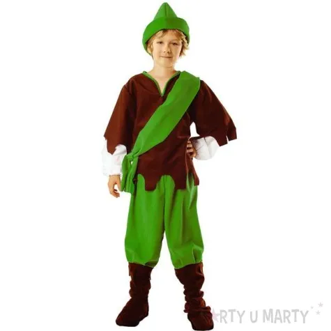stroj dla dzieci robin hood mysliwy kraszek rozm 110 116 cm
