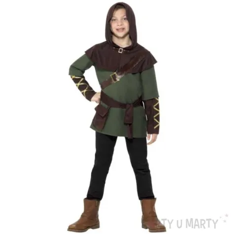 stroj dla dzieci robin hood smiffys rozm 146 158 cm