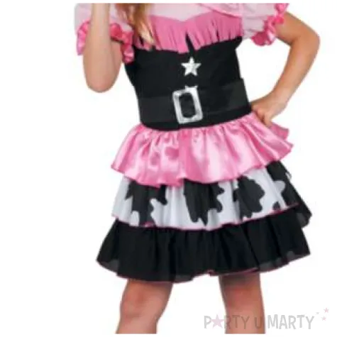 stroj dla dzieci rozowa kowbojka godan rozm 110 120