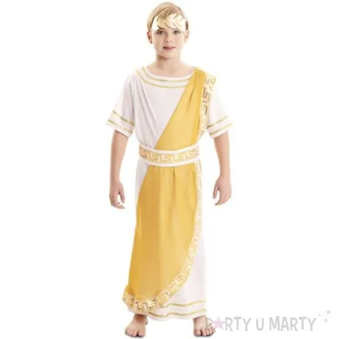 stroj dla dzieci rzymianin klaudiusz zolty fyasa 122 134 cm