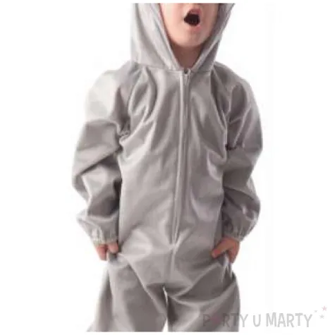 stroj dla dzieci slodki slonik szary godan 98 104 cm