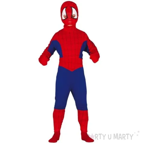 stroj dla dzieci spiderman czlowiek pajak guirca rozm 134 140 cm