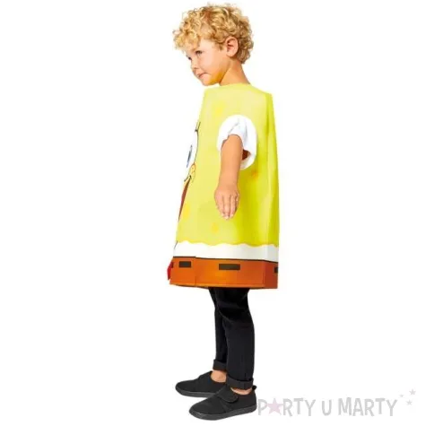 stroj dla dzieci spongebob kanciastoporty amscan rozm 128 152 cm