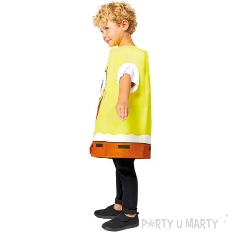 stroj dla dzieci spongebob kanciastoporty amscan rozm 98 122 cm