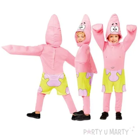 stroj dla dzieci spongebob patryk rozgwiazda amscan rozm 104 116 cm