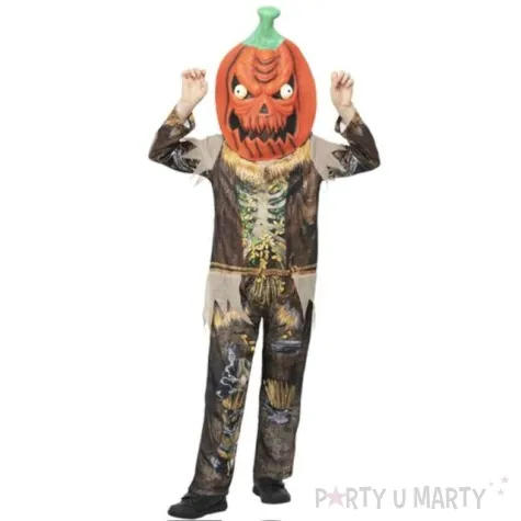 stroj dla dzieci strach na wroble dynia smiffys 130 140 cm