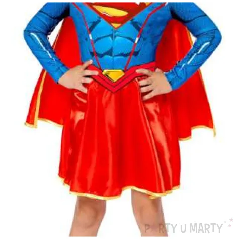 stroj dla dzieci supergirl eco dc amscan rozm 92 98