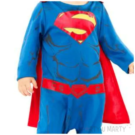 stroj dla dzieci superman baby dc amscan rozm 80