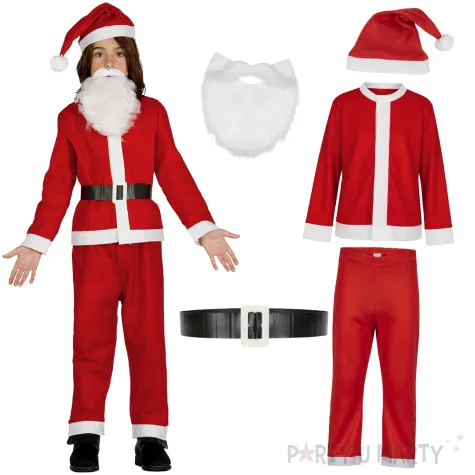 stroj dla dzieci swiety mikolaj guirca rozm 110 116 cm