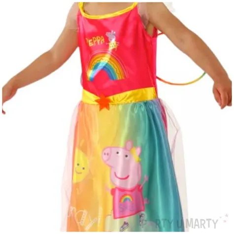 stroj dla dzieci swinka peppa sukienka amscan rozm 98 104 cm