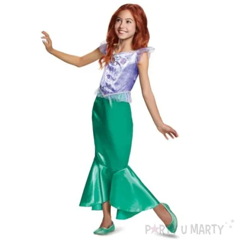 stroj dla dzieci syrenka ariel classic sukienka disguise 109 123 cm