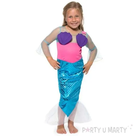 stroj dla dzieci syrenka folat rozm 98 116 cm