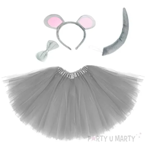 stroj dla dzieci szara myszka partytino