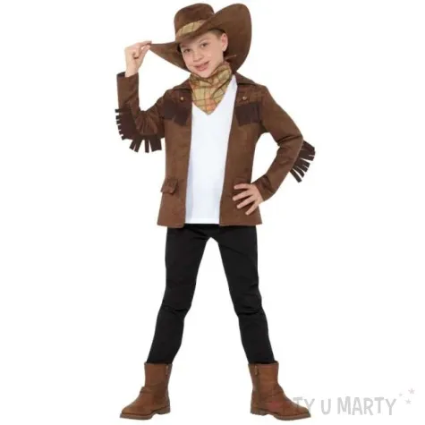 stroj dla dzieci szeryf kowboj smiffys 146 158 cm