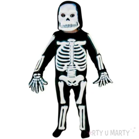 stroj dla dzieci szkielet 3d amscan rozm 6 8 lat