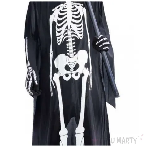 stroj dla dzieci szkielet poncho partypal rozm 104 cm