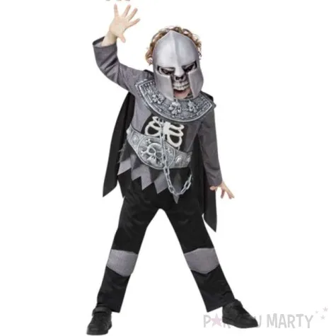 stroj dla dzieci szkielet rycerza smiffys 130 140 cm