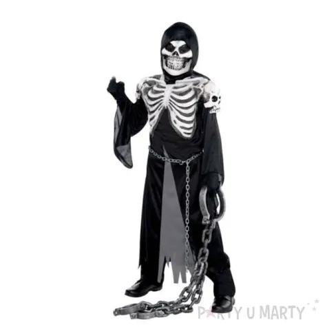 stroj dla dzieci szkielet smierc amscan rozm 8 10 lat