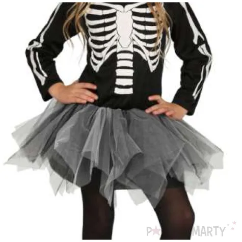 stroj dla dzieci szkieletorka w tutu guirca rozm 5 6 lat