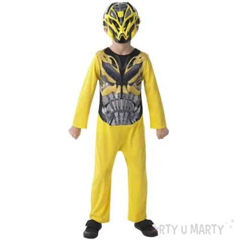stroj dla dzieci transformers bumblebee z maska rubies rozm 98 116 cm