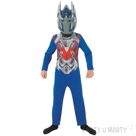 stroj dla dzieci transformers optimus z maska rubies rozm 98 116 cm