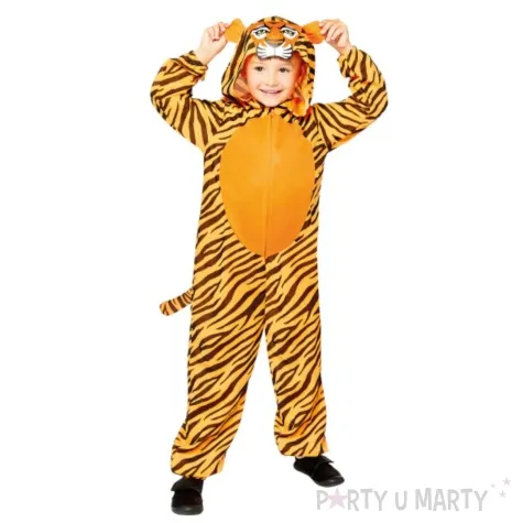 stroj dla dzieci tygrys kombinezon amscan rozm 116 128 cm
