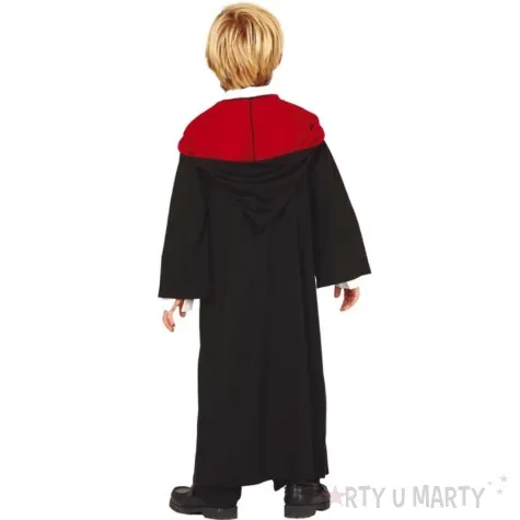 stroj dla dzieci uczen szkoly magii czarny guirca 98 104 cm