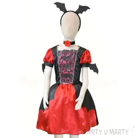 stroj dla dzieci wampirka z opaska arpex rozm 110 120 cm