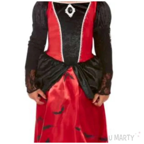 stroj dla dzieci wampirzyca czarno czerwony smiffys rozm 86 98 cm