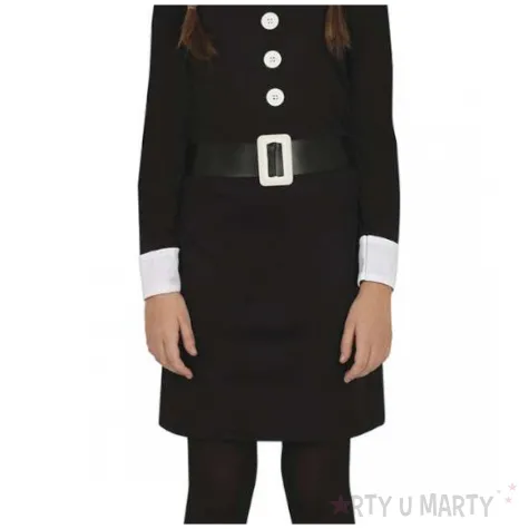 stroj dla dzieci wednesday addams mundurek guirca 110 116 cm