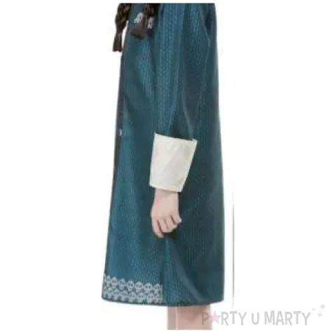 stroj dla dzieci wednesday addams turkusowy smiffys 130 140 cm