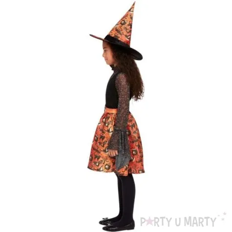 stroj dla dzieci wiedzma w dynie smiffys rozm 130 140 cm