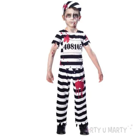 stroj dla dzieci wiezien zombie amscan rozm 146 152 cm