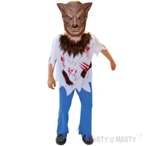 stroj dla dzieci wilkolak amscan rozm 6 8 lat