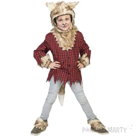 stroj dla dzieci wilkolak funny fashion rozm 116 cm