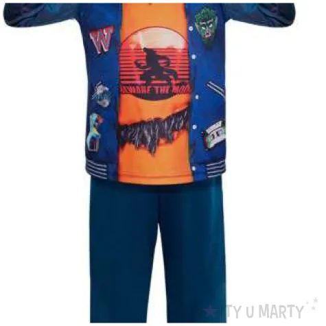 stroj dla dzieci wilkolak niebieski amscan 3 4 lata