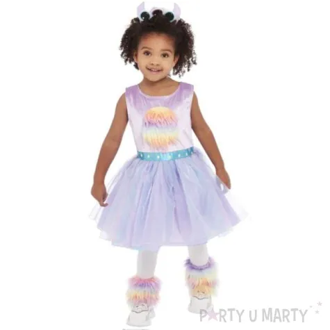 stroj dla dzieci wlochaty potworek fioletowy smiffys rozm 86 98 cm