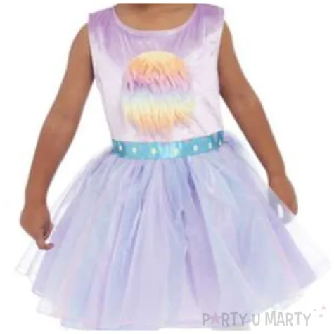 stroj dla dzieci wlochaty potworek fioletowy smiffys rozm 86 98 cm