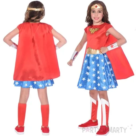 stroj dla dzieci wonder woman classic dc amscan rozm 116 128