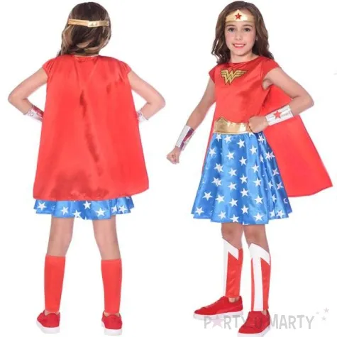 stroj dla dzieci wonder woman classic dc amscan rozm 128 140