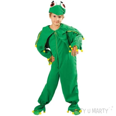 stroj dla dzieci zabka kraszek rozm 134 140 cm