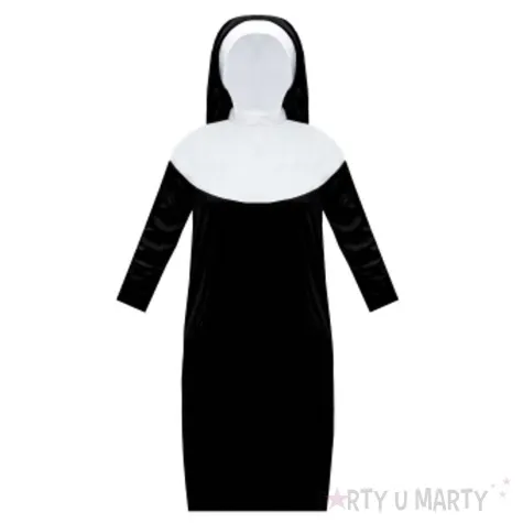 stroj dla dzieci zakonnica czarny kraszek 110 120 cm